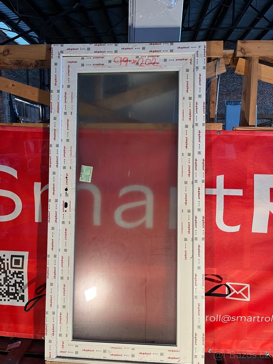 Okno PVC , profil 70 mm/ 3 sklo, nepoužitá okna - 10