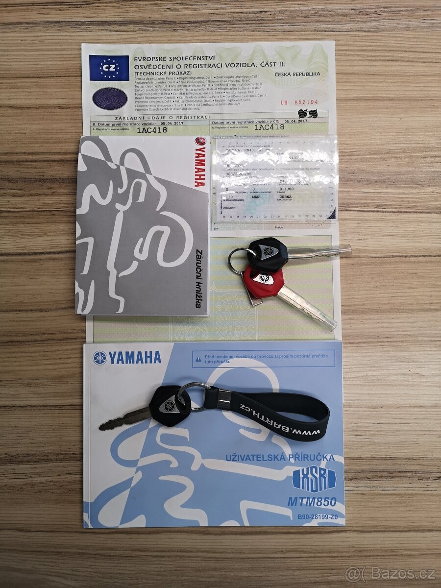 Yamaha XSR 900, r.v.2017, nové v ČR, najeto 24.041 km - 10