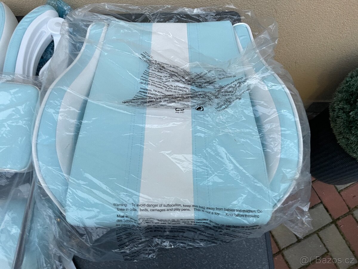 Ferghana Herní Křeslo Světle Modré - 10