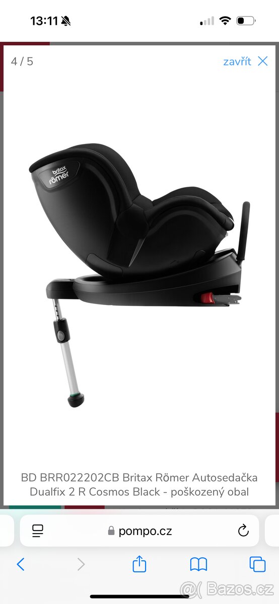 Autosedačka britax römer dualfix - 10