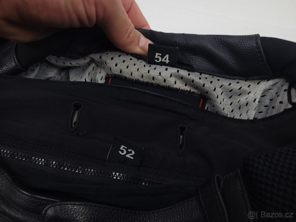 FLM Greyhound pánska kožená moto kombinéza XL/L 54/52 - 10