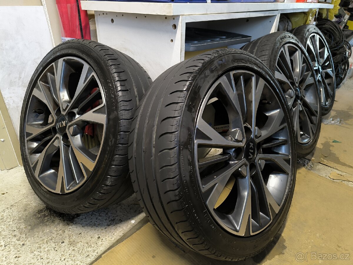 Alu kola Kia Picanto 4x100 r16 Originál, pneu 195/45/16 - 10