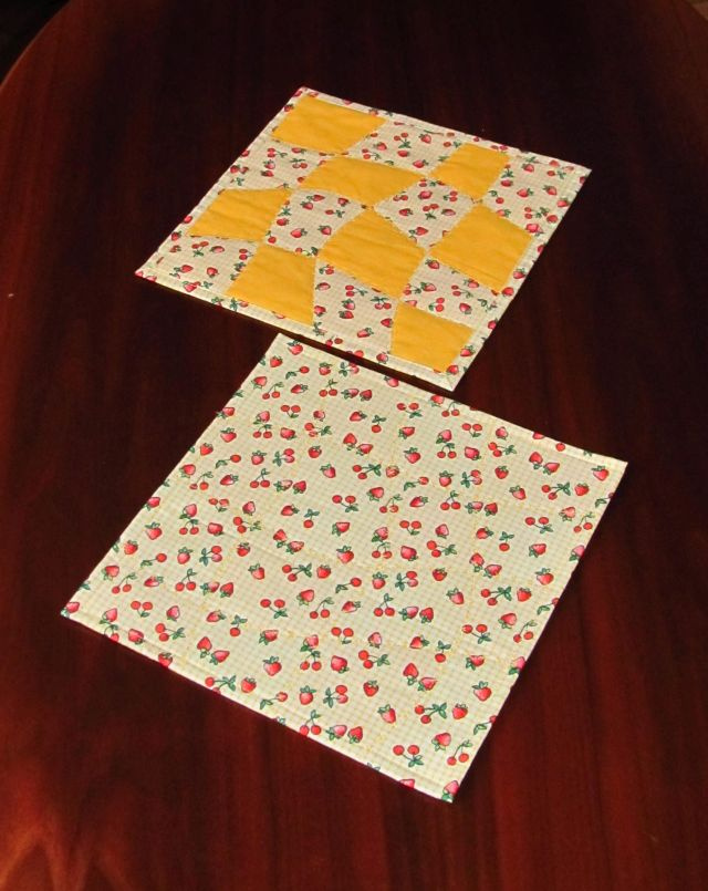 Patchwork podložky / dečky / prostírání - 10