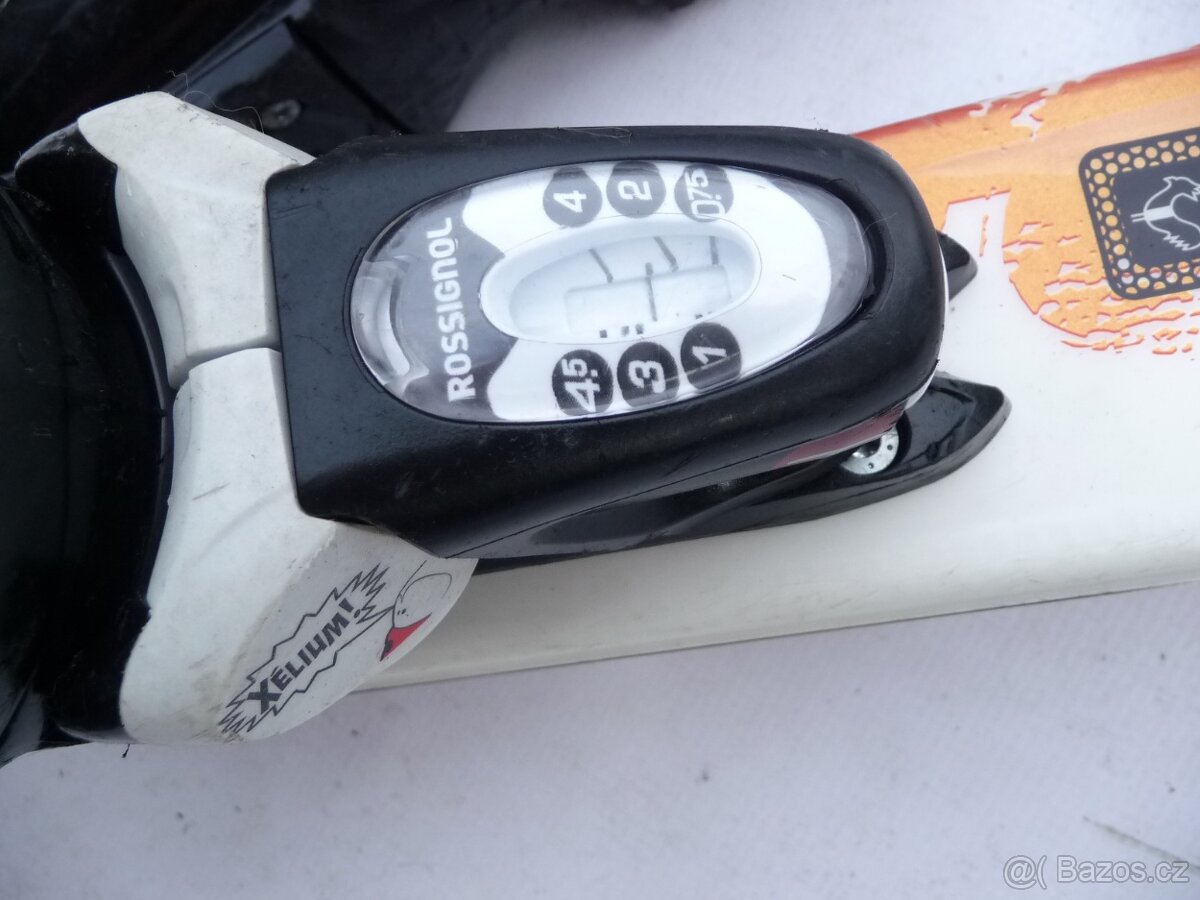 363. Detske lyže ROSSIGNOL - 120cm + boty SALOMON 37 eu SET - 10