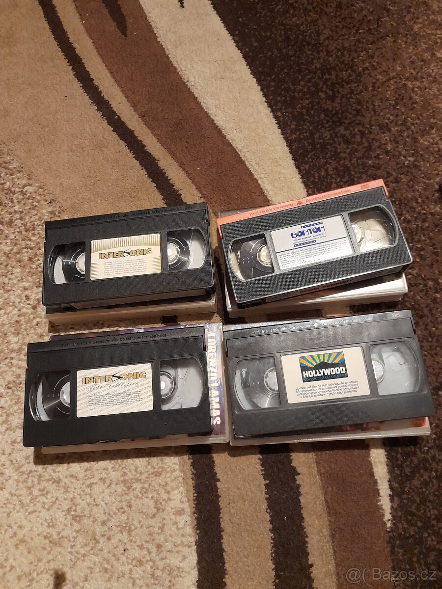 Prodám VHS kazety 16ks - 10