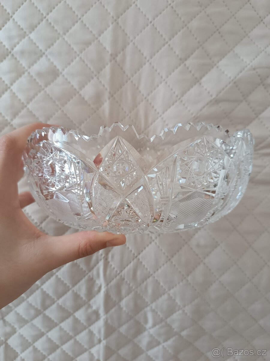 Sada broušeného skla - 10