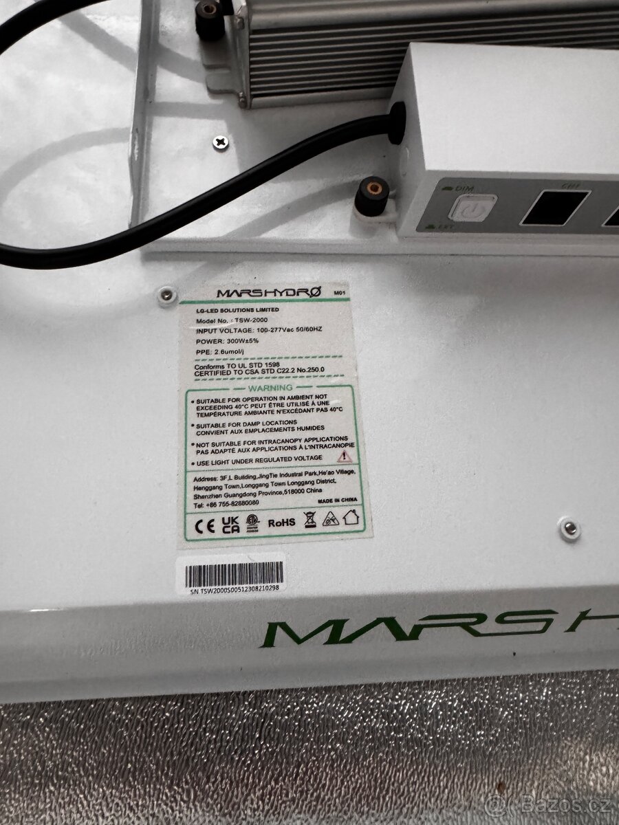 Prodám komplet grow na pěstování rostlin - 10