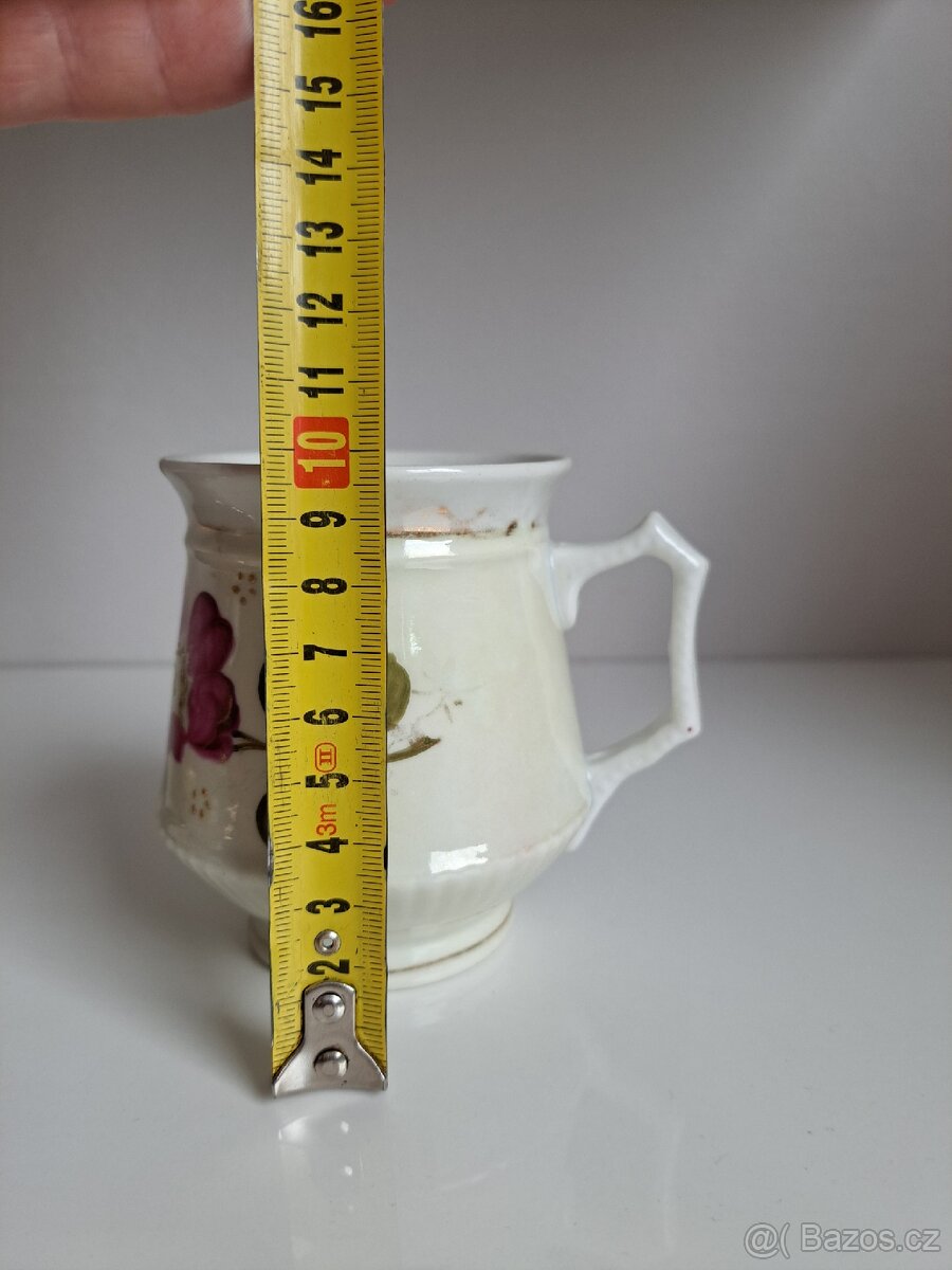 Starožitné hrnečky - mušlák - 10