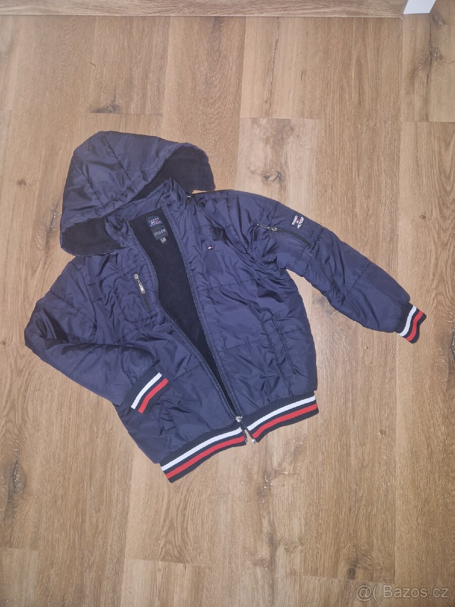 Chlapecká klučičí zimní bunda značková Tommy hilfiger 140 - 10