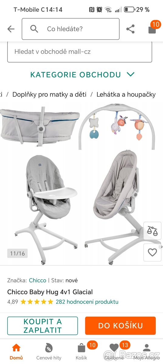 Postýlka Baby Hug 4v1 - 10