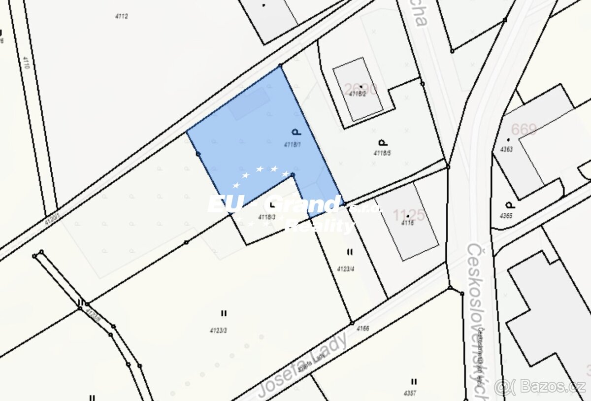 Prodej stavebního pozemku 1 160 m², Varnsdorf, ev.č. 05829 - 10