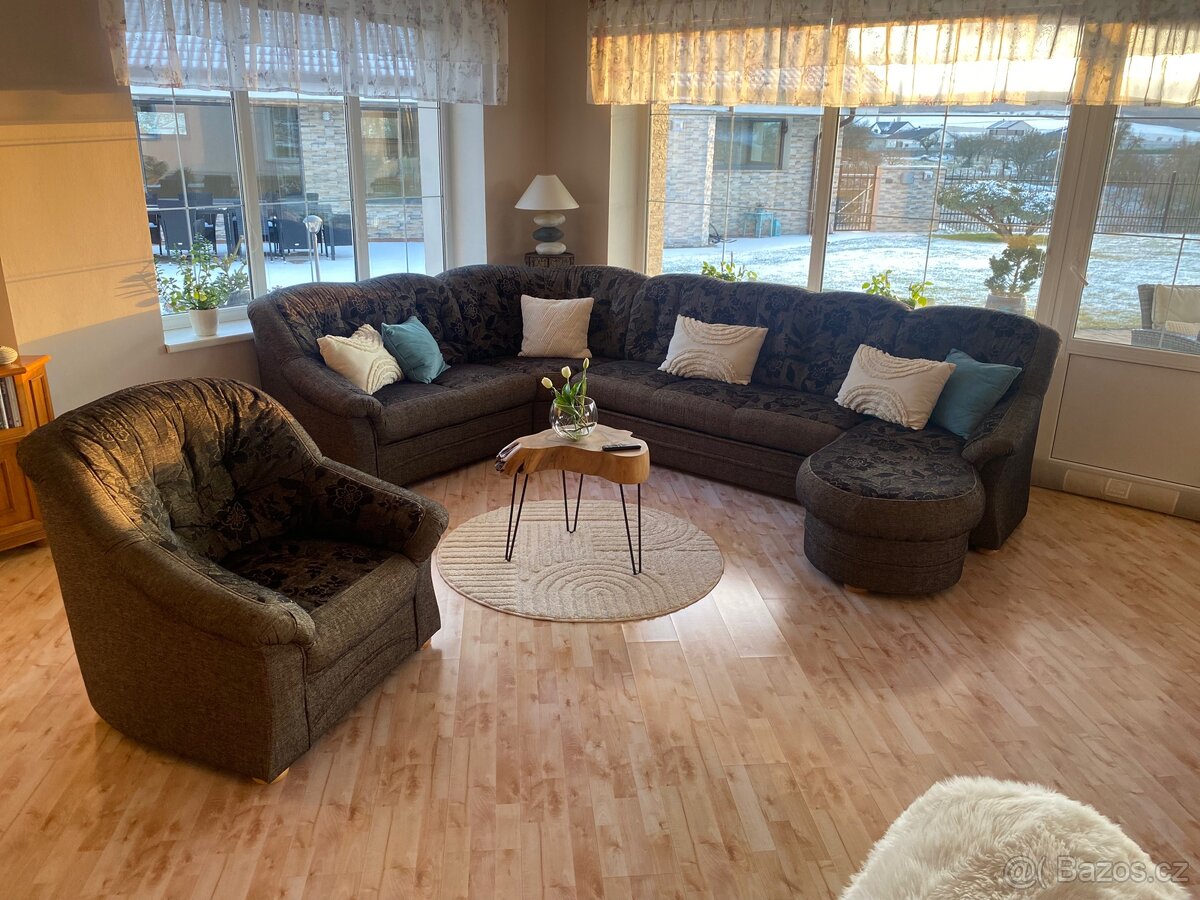 Sedací souprava U, křeslo - 10