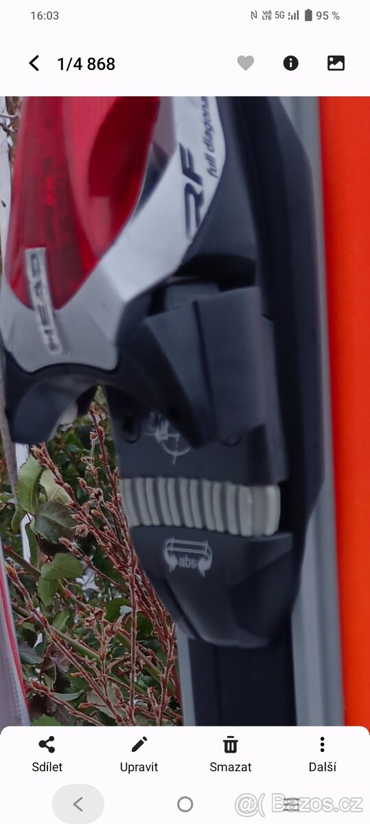 Lyže + hůlky + boty + přilba - 10