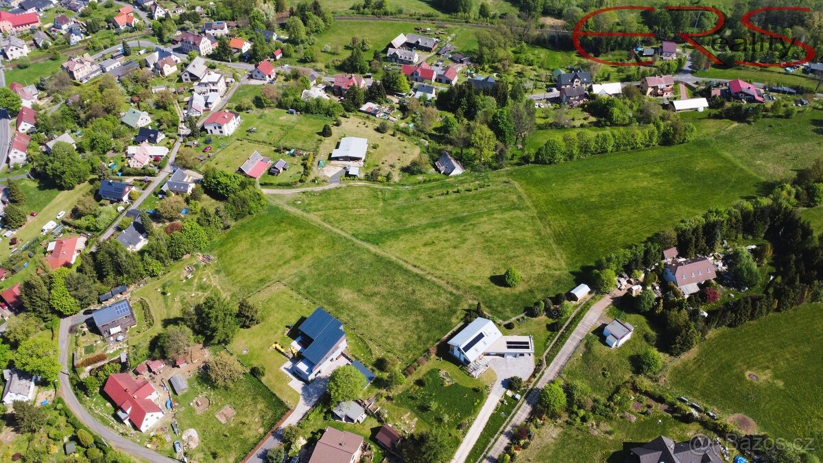 Pozemek pro výstavbu RD, 18 496 m² – Jeřmanice, ev.č. 00578 - 10