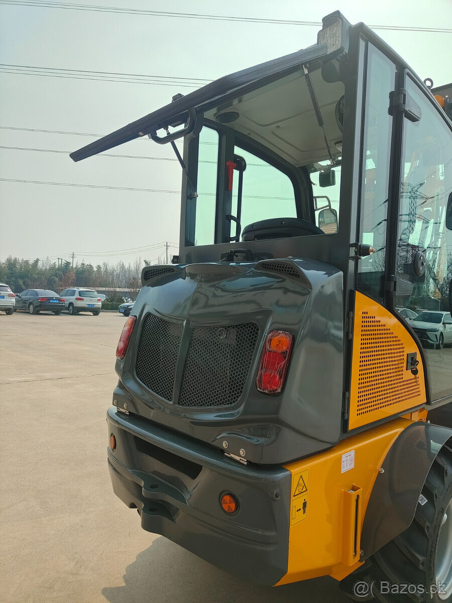 Predám Kolesový mini-nakladač KIMA K1090 4x4 Tal. hydraulika - 10