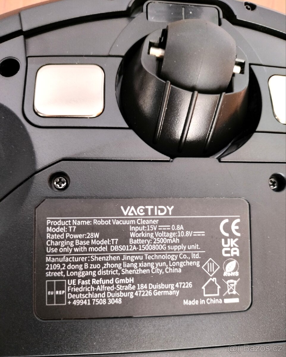 Robotický vysavač 2v1 Vactidy T7 - 10