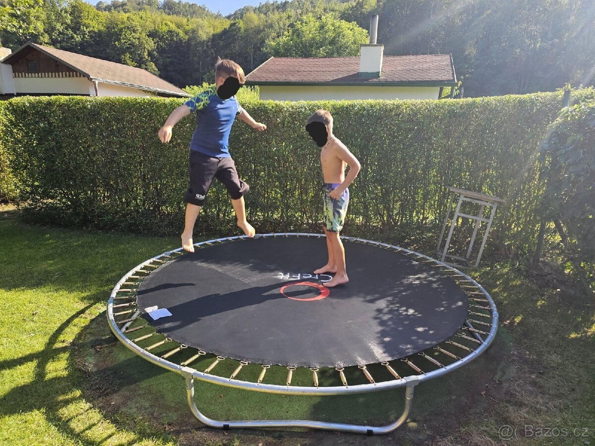 PRAKTICKY NOVÁ TRAMPOLÍNA 3,5M - 10