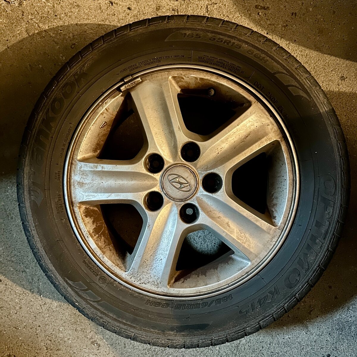 Alu kola 4x, plnohodnotná rezerva 1x - 10