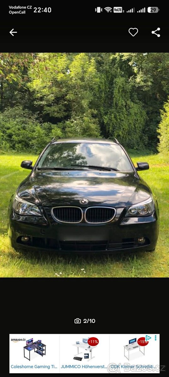 BMW Řada 5 Touring (E61) 525d, Automat, - 10