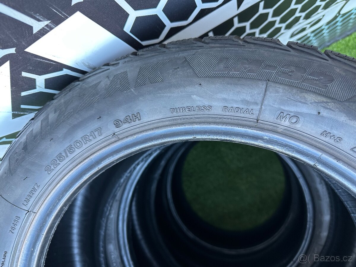 225/50 R17 94H - ZÁNOVNÍ ZIMNÍ BRIDGESTONE - 10