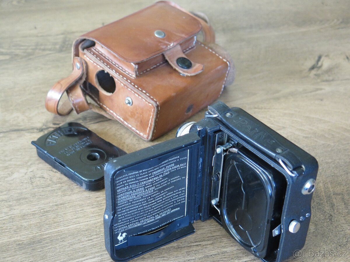Pathé Motocamera - starožitná filmová kamera 9,5 mm cca 1935 - 10