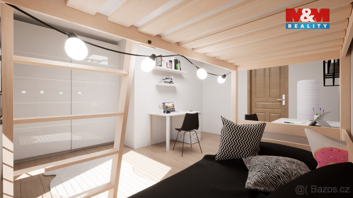 Prodej bytu 3+kk, DV, 91 m², Jablonec n. N., ul. Jezdecká - 10