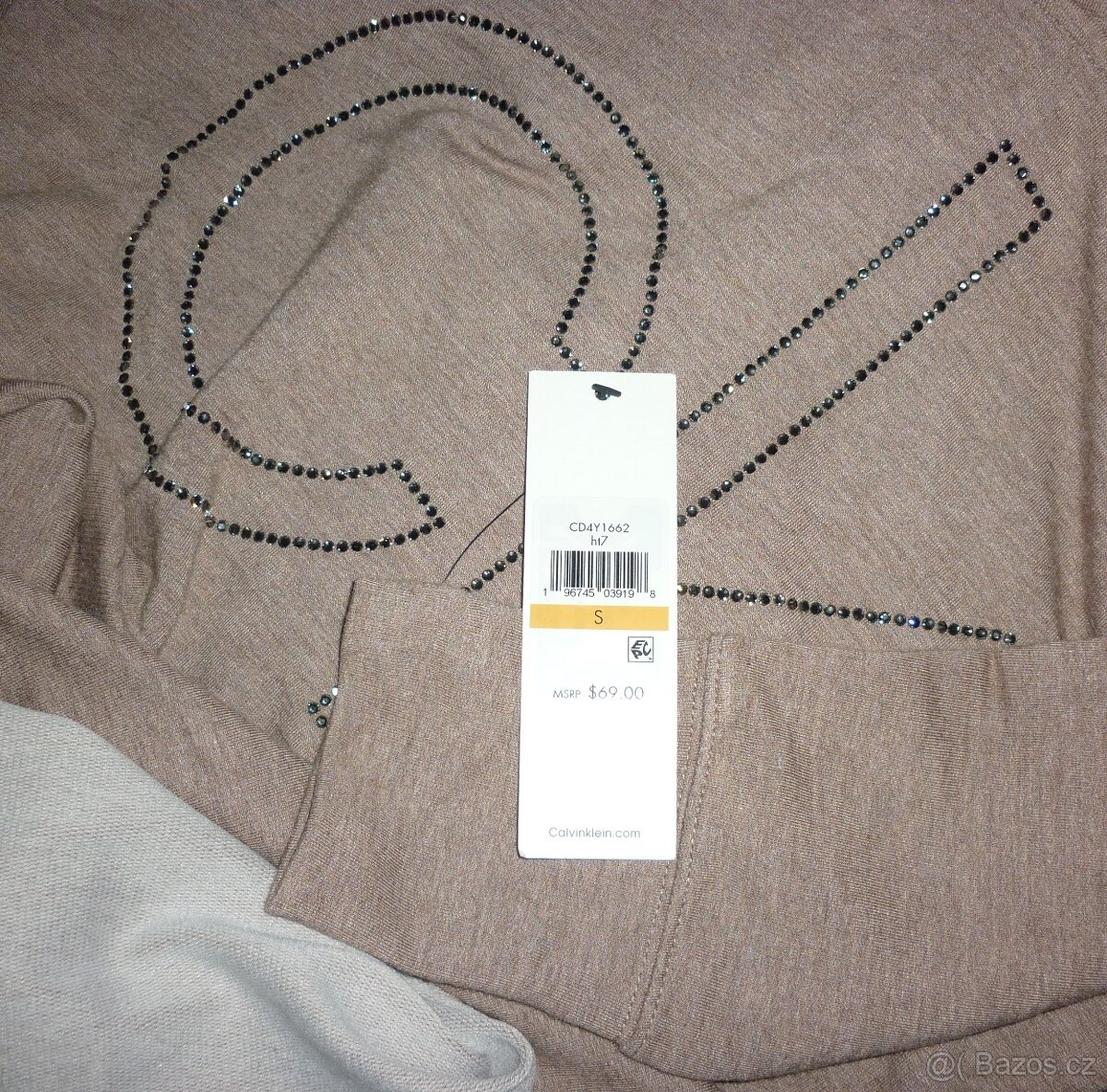 Hnědé šaty Calvin Klein - 10