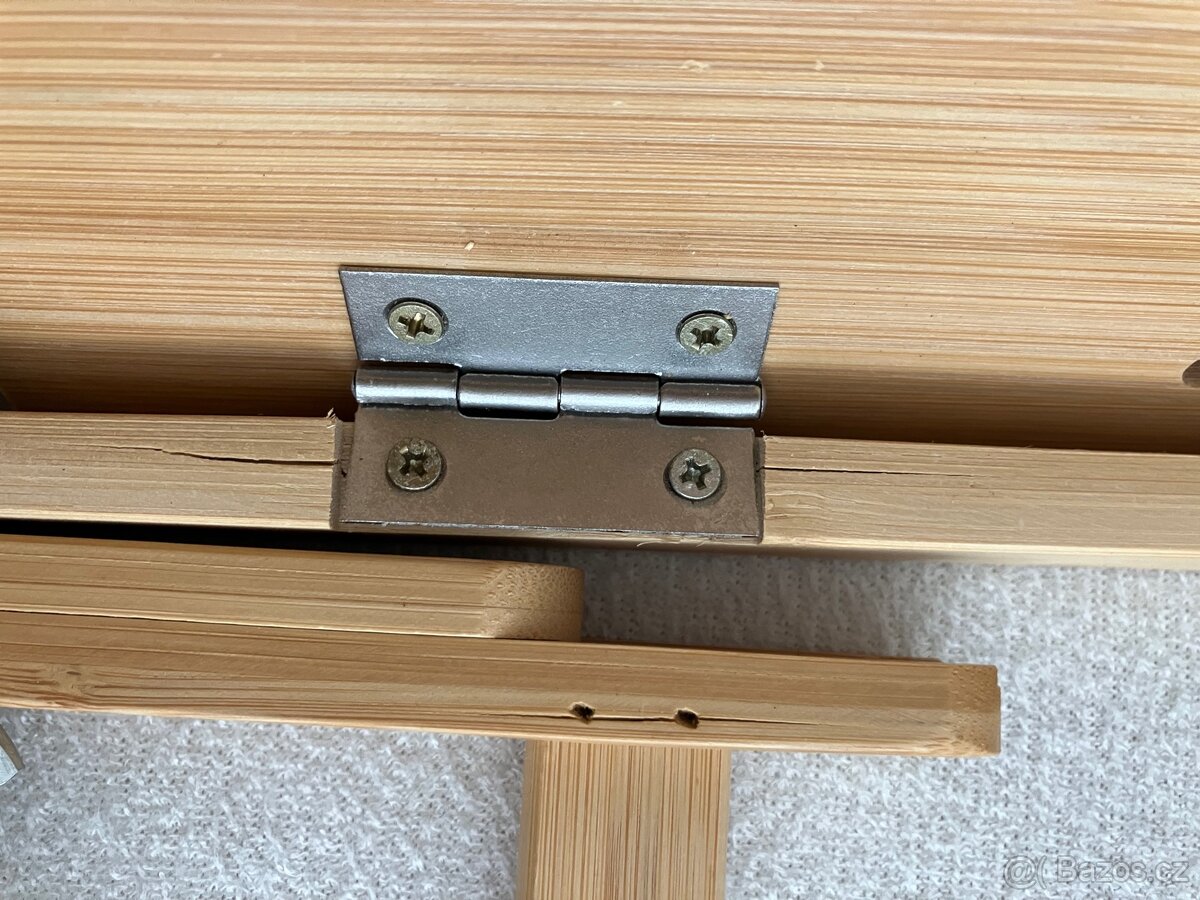 Stolek na notebook do postele 72x35x26 cm - 10