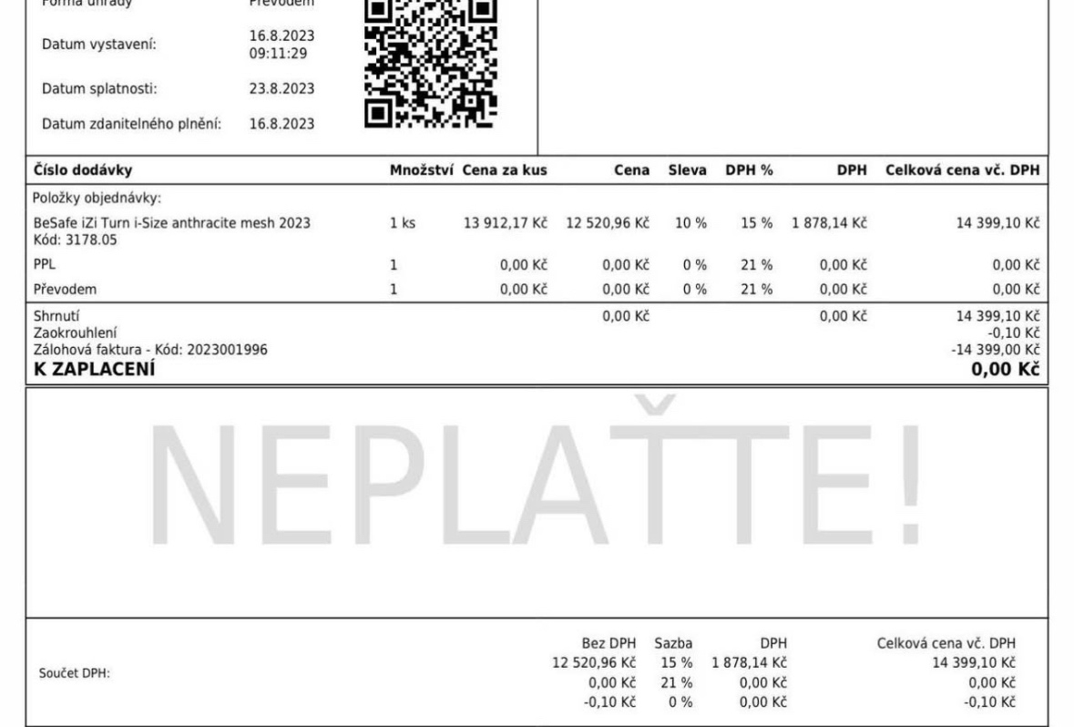 Autosedačka be safe izi turn - 10