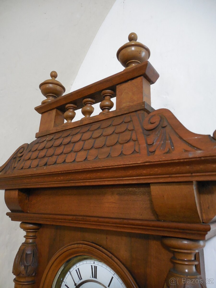 Hodiny čtvrťové pendlovky Wien - 10