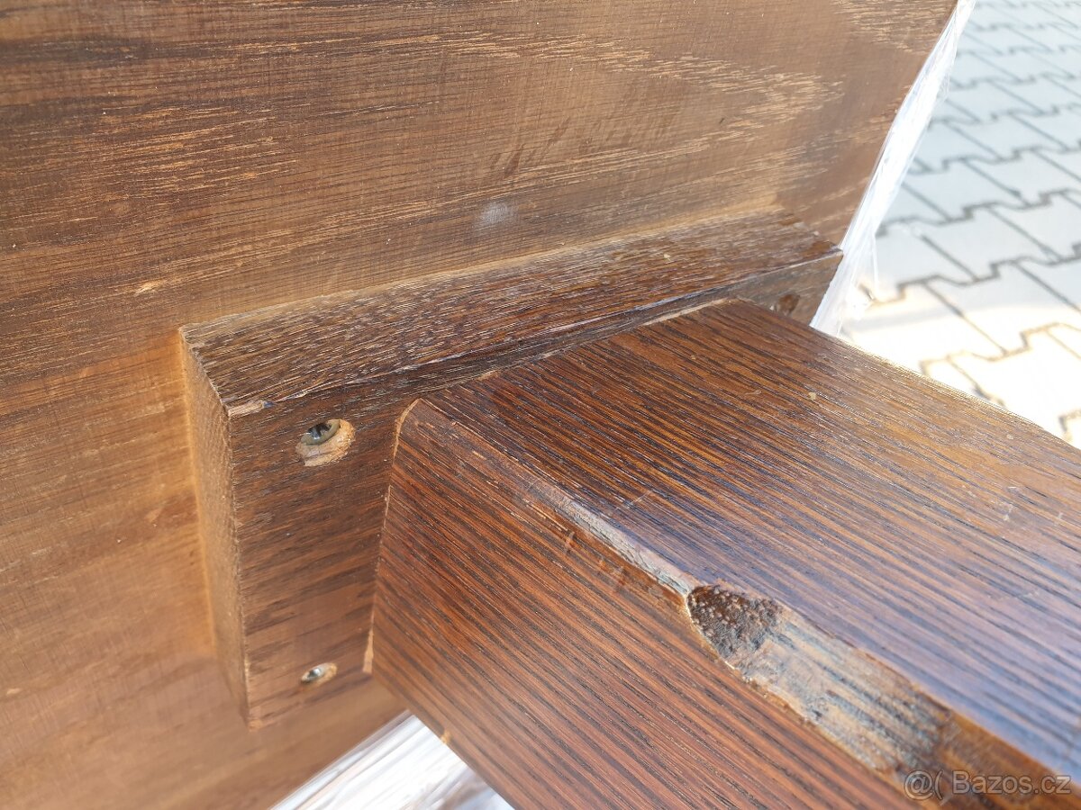 Dubový stolek Holandsko - 10