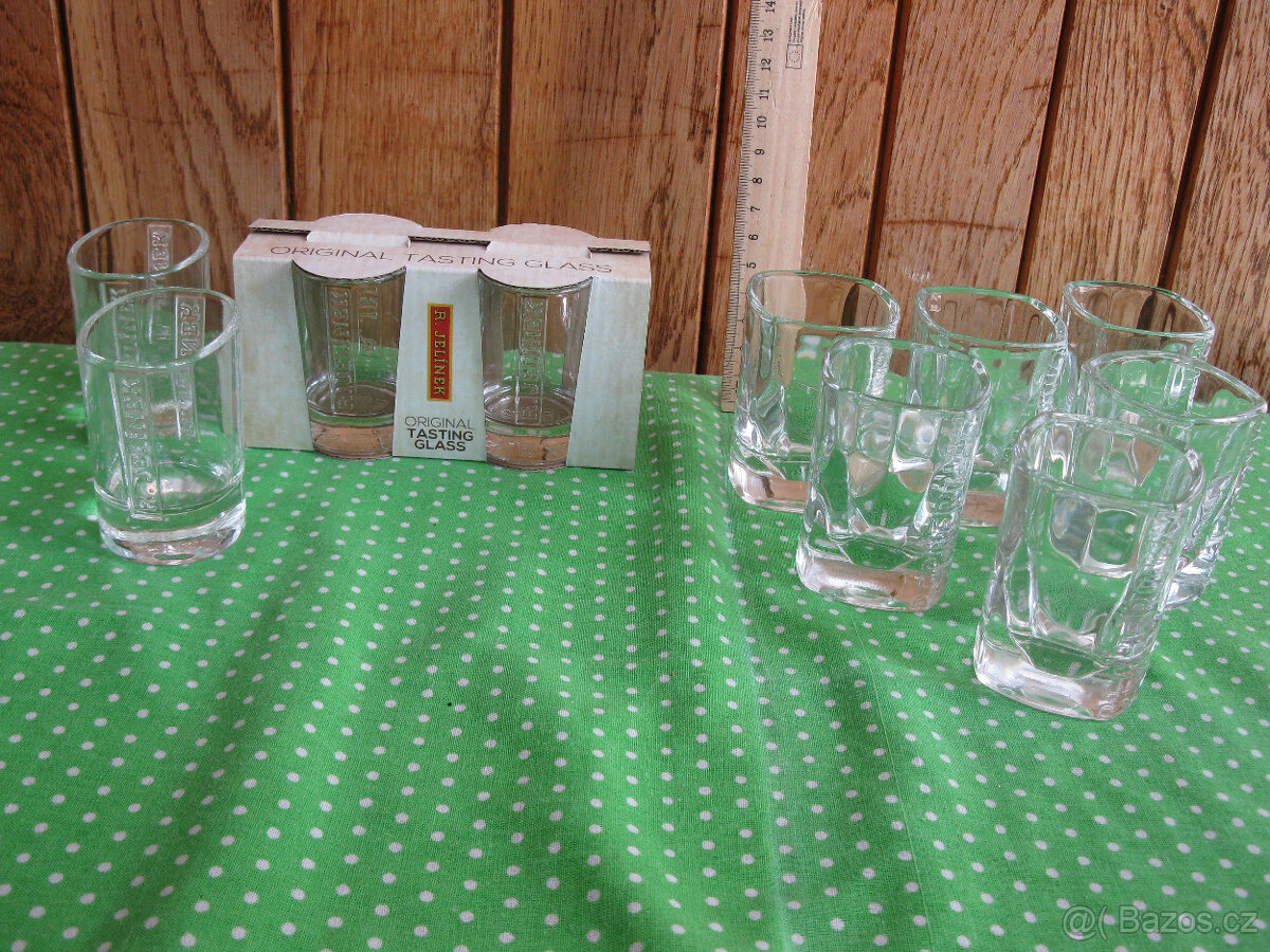 Retro skleničky,na víno,košíčky, retro věci na chalupu,JUPI - 10