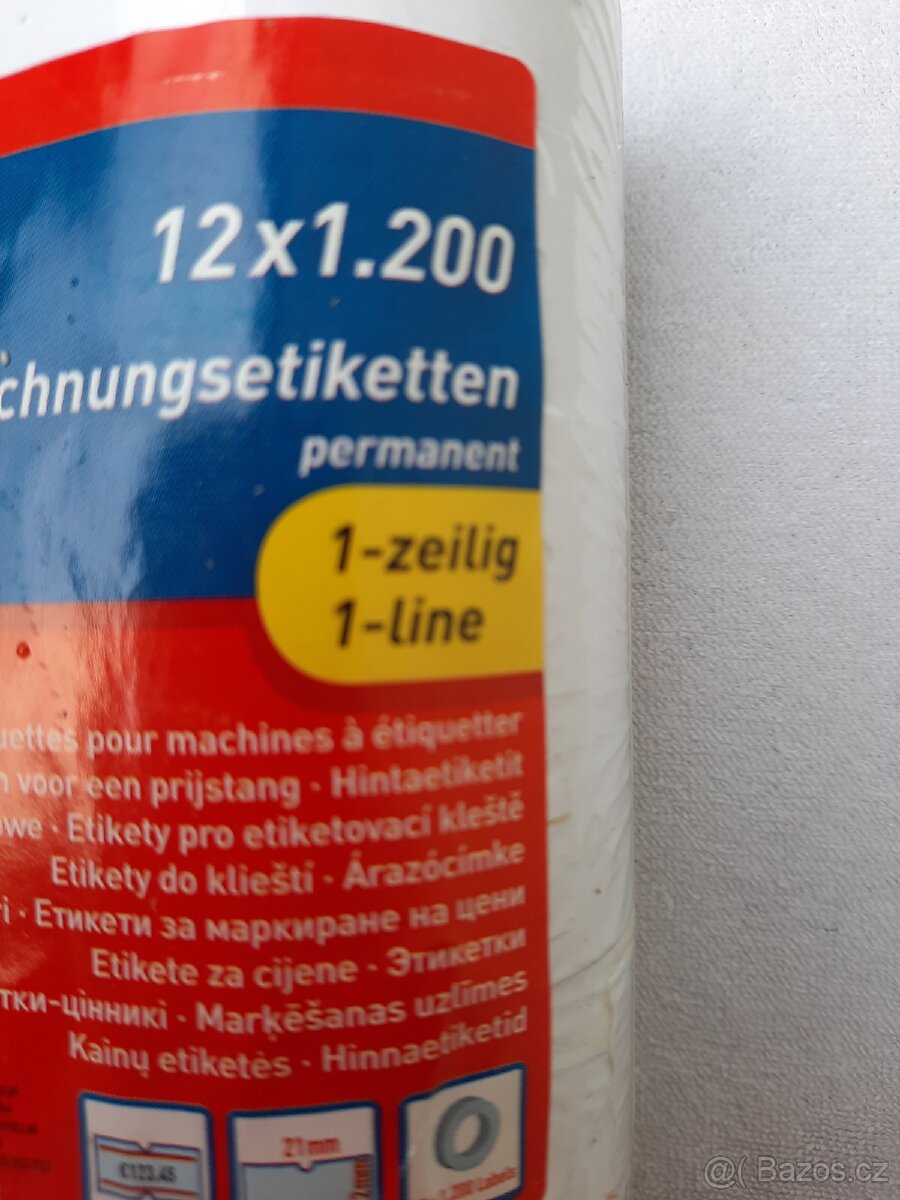 Cenovací kleště a etikety - 10