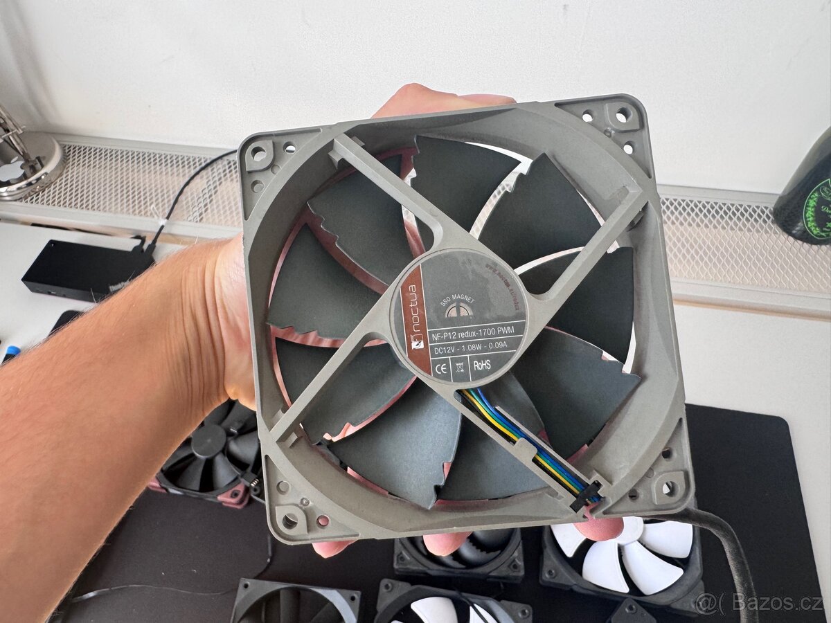 Vodní chlazení - ventilátory, pumpa, fitinky - 10