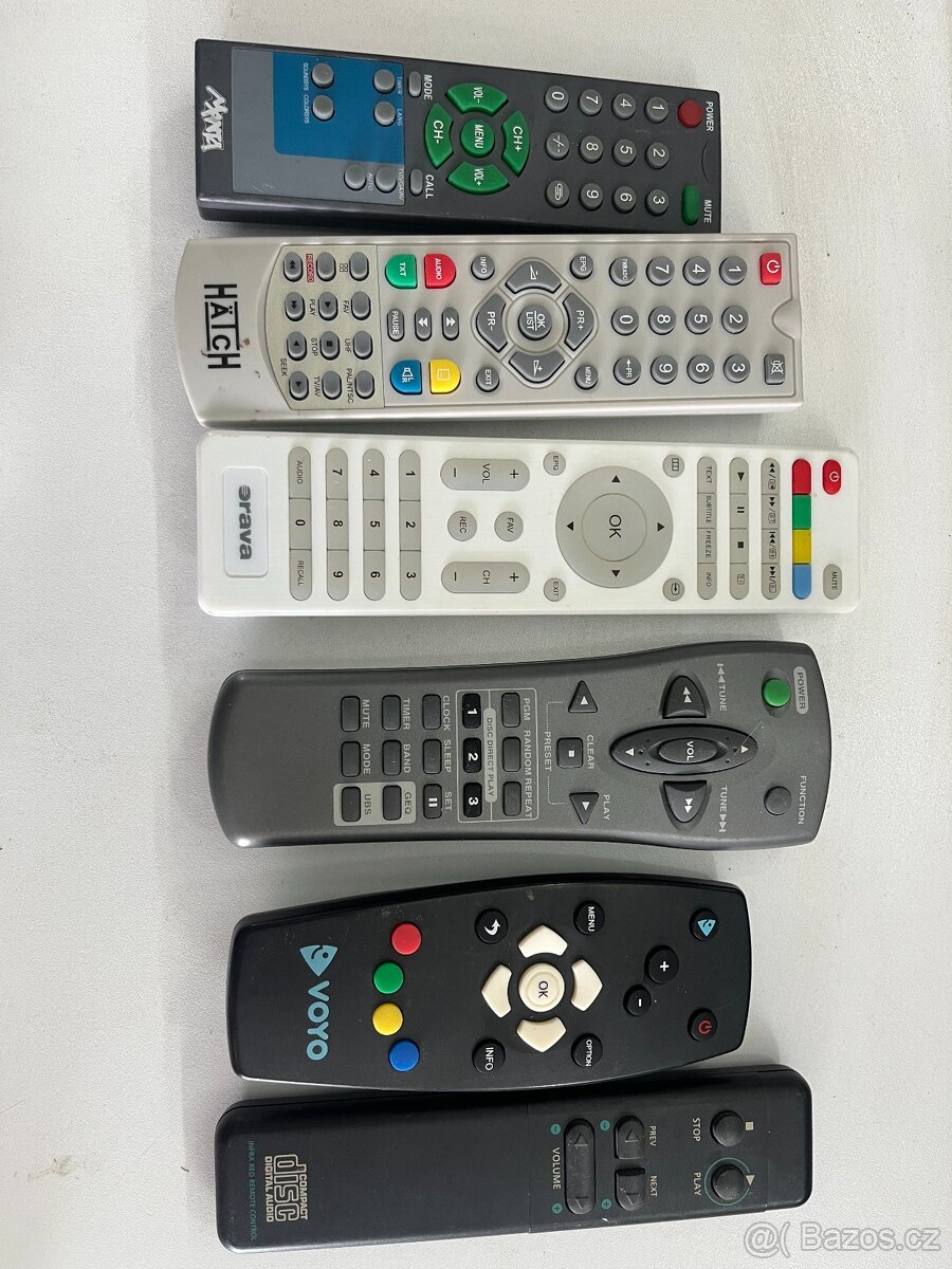dálkový ovladač DVD, televizor, set top boxu a jiné - 10