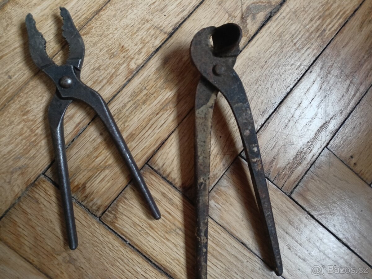 Staré kleště kovářské - 10