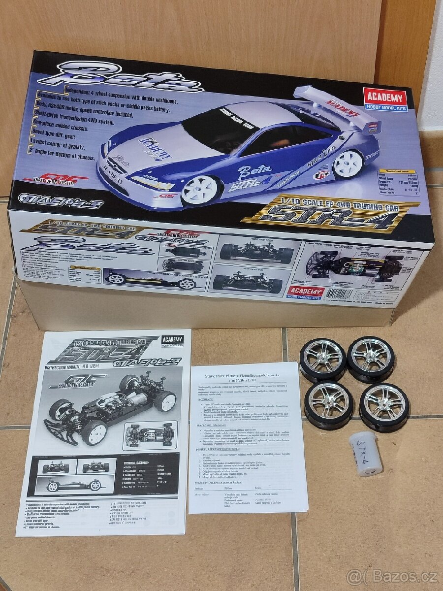 RC auto ACADEMY STR-4 Beta 4x4 _ 1:10_ elektro - 10