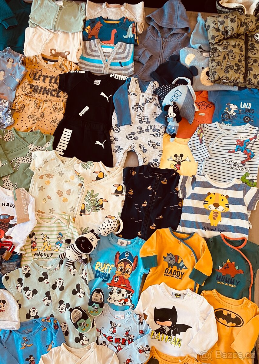 Oblečení na miminko chlapečka 0-6 m - 10