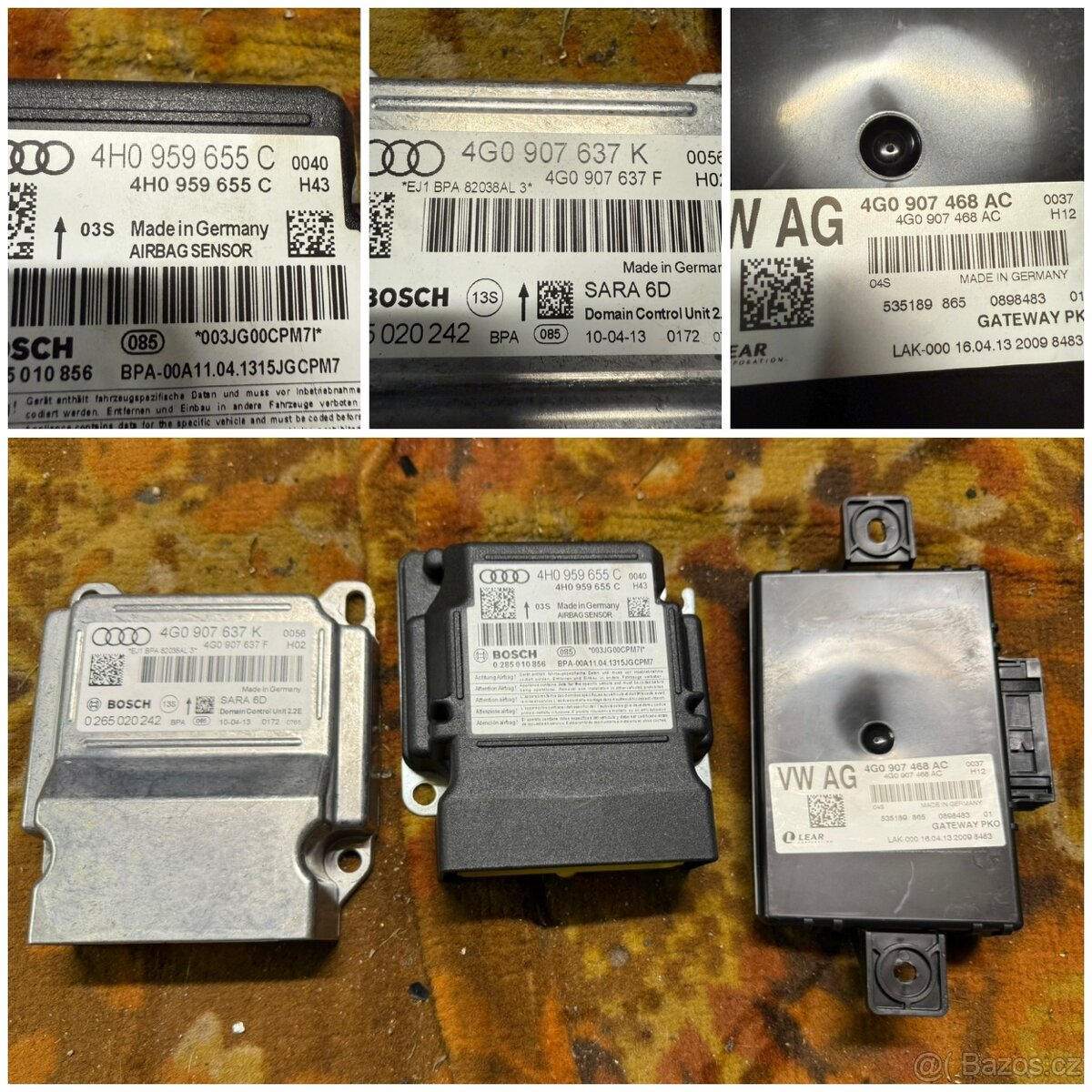 Jednotky a el. soucasti - Audi A6 4G/C7 - 10