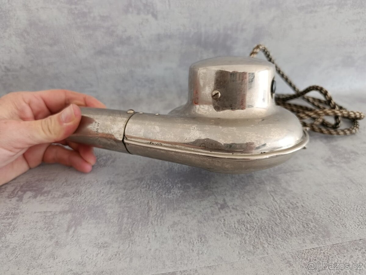 Starý značkový fén AEG - krásný, k dekoraci, do muzea,sbírky - 10