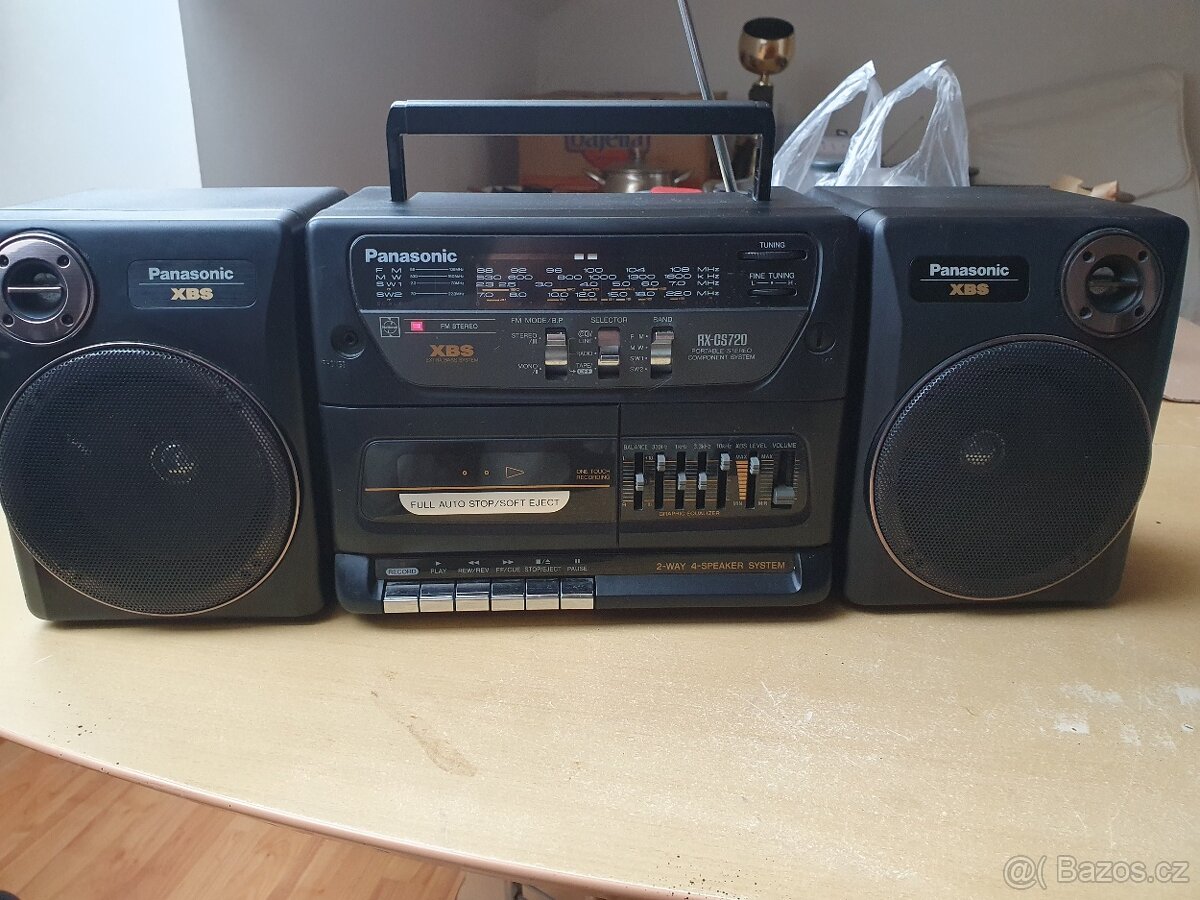 Panasonic RX-CT720 Boombox rádio kazeťák - 10