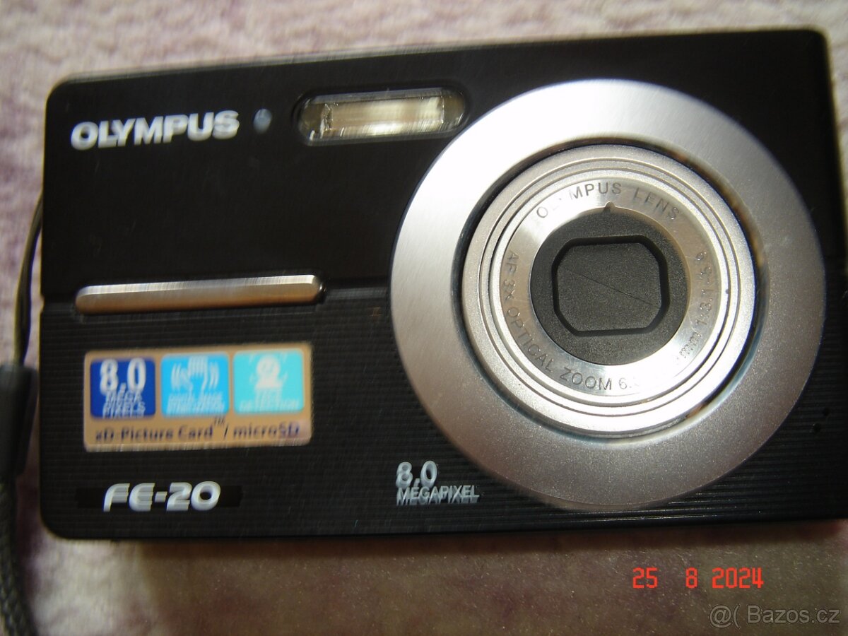 Prodám krásný, jako nový digi foťák OLYMPUS FE-20. Je skoro - 10