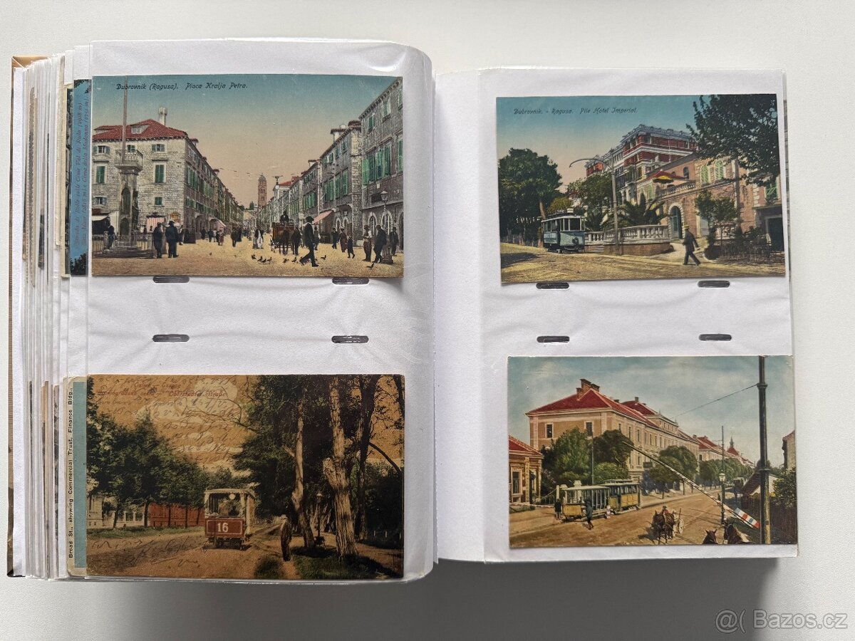 Album historických pohlednic Evropa – USA (cca 200 ks) - 10