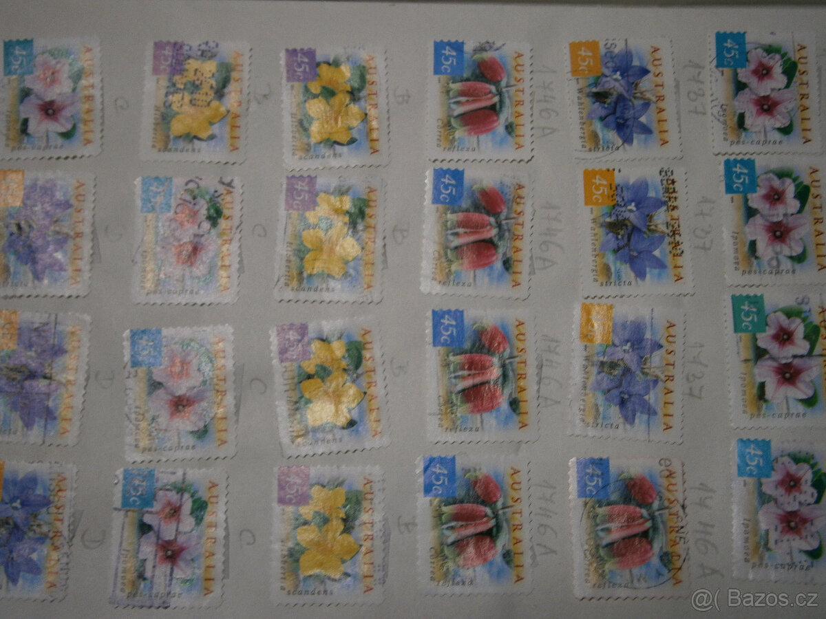 prodám známky zahraniční razítkované - 10