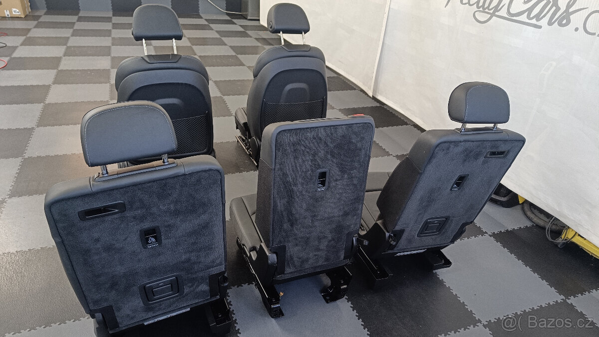 Autosedačky / volant Audi SQ7 / kožené / vyhřívané /TOP stav - 10