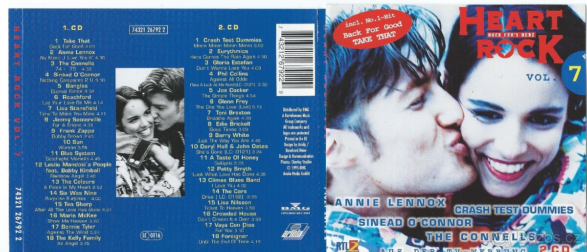 CD-PRODÁM VĚTŠÍ MNOŽSTVÍ ORIGINÁL CD 02/14 - 10