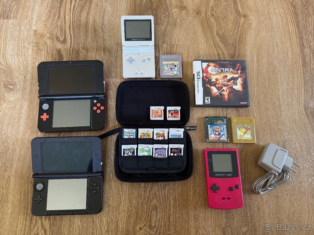 Nintendo sbírka 3DS 3DS XXL Gameboy Gamecube Nes 64 Snes - 10