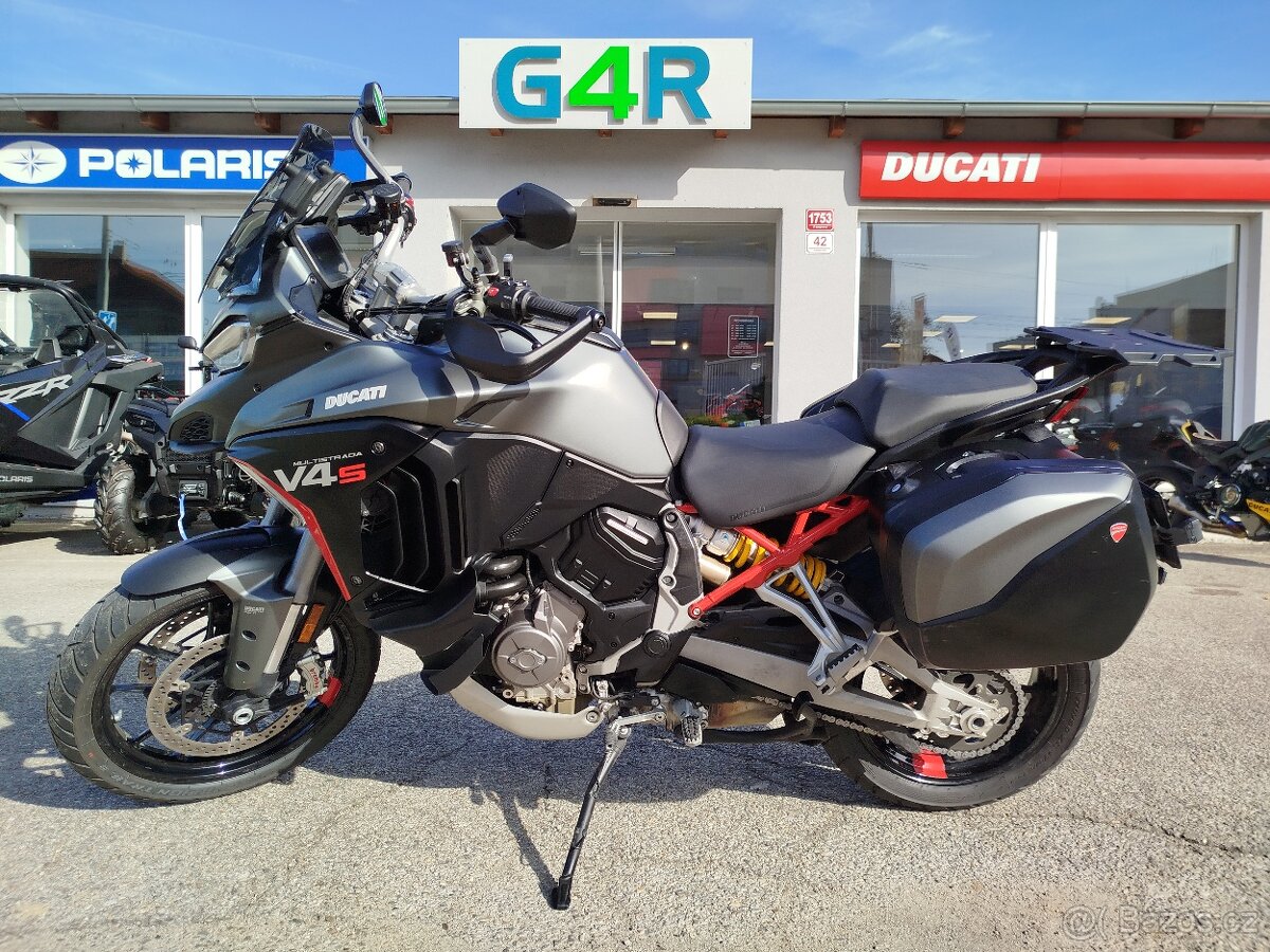 Ducati Multistrada V4 S, ČR, 1. MAJITEL, VÝBAVA, SERVIS - 10