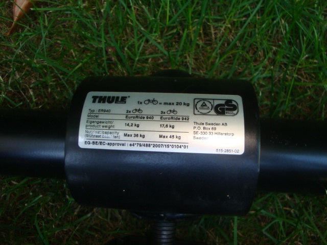 Thule - Nosič kol na tažné zařízení / na páté dveře - 10