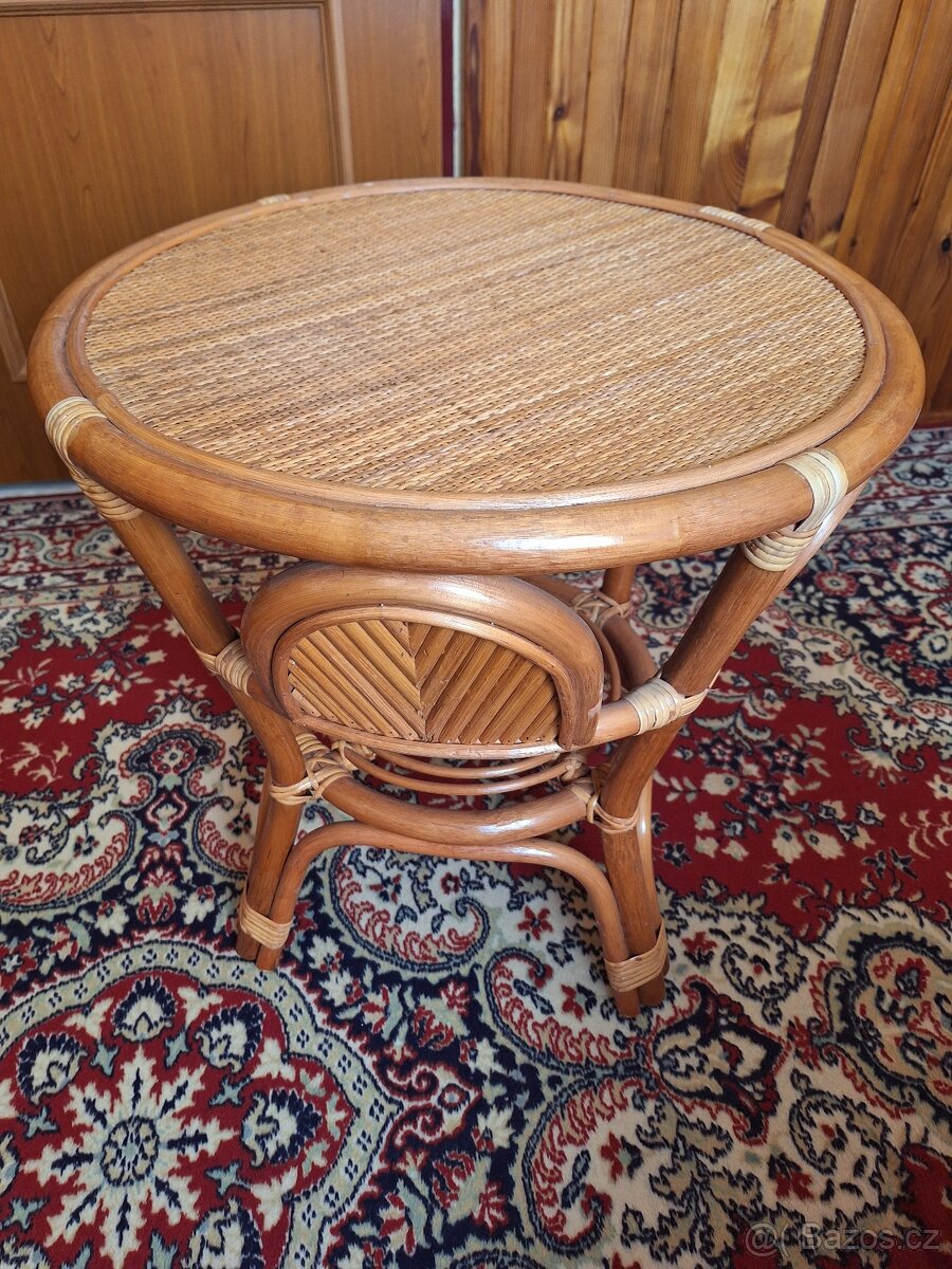 Ratanová křesla a stolek - 10